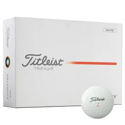 Titleist Velocity Golf Balls White