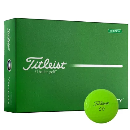 Titleist Velocity Green Golf Balls