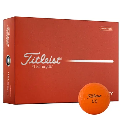 Titleist Velocity Orange Golf Balls