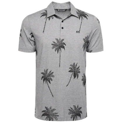 TRAVISMATHEW MESIC GOLF POLO SHIRT - GREY