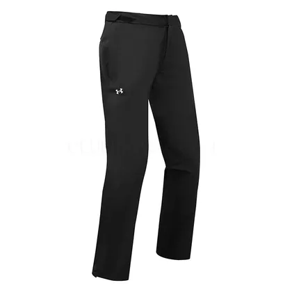 Under Armour 2025 Drive Rain Waterproof Golf Pants Black/White 1342718-002