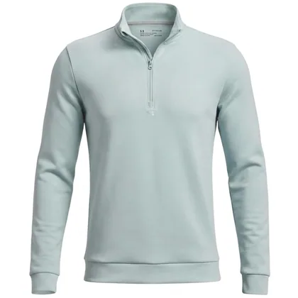 UNDER ARMOUR 2026 DRIVE 1/4 ZIP GOLF SWEATER - ENAMEL BLUE / REFRESH MINT