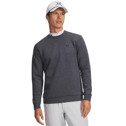 UNDER ARMOUR 2026 DRIVE CREWNECK GOLF SWEATER - MIDNIGHT NAVY