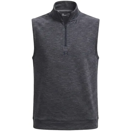 UNDER ARMOUR 2026 DRIVE MIDLAYER 1/4 ZIP GOLF VEST - MIDNIGHT NAVY