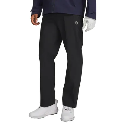 UNDER ARMOUR 2026 DRIVE PRO GOLF RAIN TROUSERS - BLACK