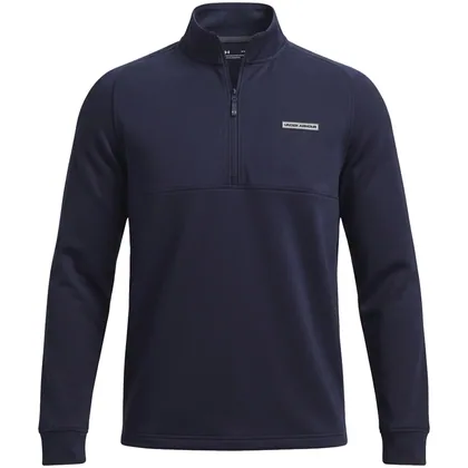 UNDER ARMOUR 2026 DRIVE PRO HYBRID 1/2 ZIP GOLF SWEATER – MIDNIGHT NAVY