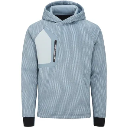 UNDER ARMOUR 2026 DRIVE PRO HYBRID GOLF HOODIE - BLUE WIND