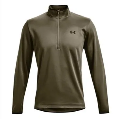 Under Armour Armour Fleece Half Zip Golf Sweater - Tent Grey