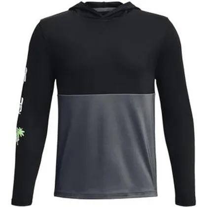 Under Armour Boys UA MultiLogo Golf Hoodie - Black