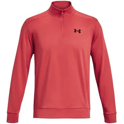 UNDER ARMOUR ColdGear® ARMOUR FLEECE 1/4 ZIP GOLF JUMPER - CHAKRA