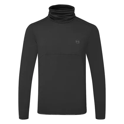 Under Armour Drive Funnel Neck Golf Sweater Black/Castlerock 6013966-001