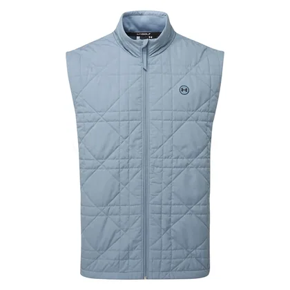 Under Armour Drive Pro Insulated Golf Wind Vest Blue Wind/Midnight Navy 6013054-448