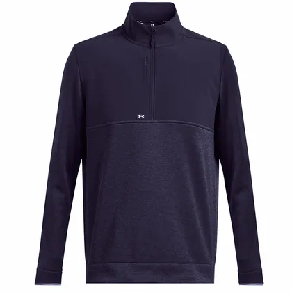 UNDER ARMOUR DRIVE STORM 1/4 ZIP JUMPER - NAVY