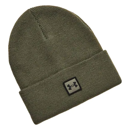 Under Armour Halftime Cuff Golf Beanie Marine OD Green/Black 1373155-390