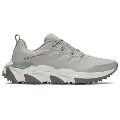 Under Armour Halo Tour SL Golf Shoes Titanium/Summit White/Clay Green 6007316-069