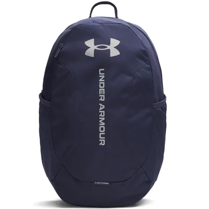 UNDER ARMOUR HUSTLE LITE BACKPACK - MIDNIGHT NAVY / STEEL