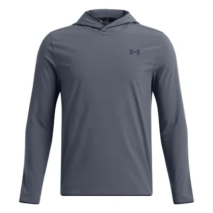 Under Armour Junior Drive Golf Hoodie Downpour Gray/Midnight Navy 1389578-044