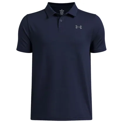 Under Armour Junior Matchplay Golf Polo Shirt Academy/Pitch Grey 6009816-408
