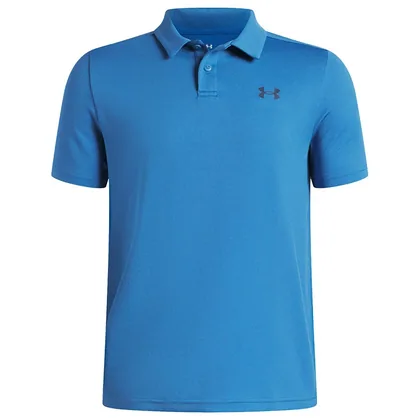 Under Armour Junior Matchplay Golf Polo Shirt Aegean Blue/Academy 6009816-430