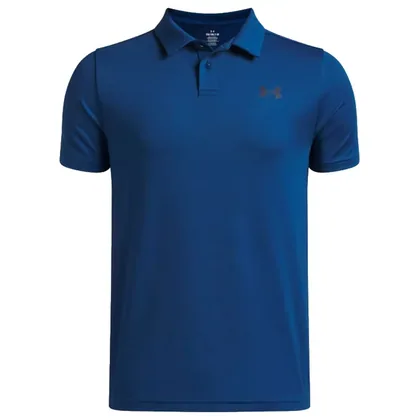 Under Armour Junior Matchplay Golf Polo Shirt Varsity Blue/Midnight Navy 6009816-426