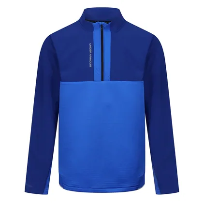 UNDER ARMOUR STORM DAYTONA GOLF PULLOVER - BLUE