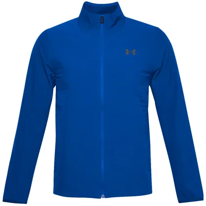 UNDER ARMOUR STORM REVO FULL ZIP GOLF WIND JACKET - BLUE