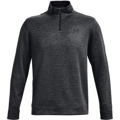 Under Armour Storm Sweater Fleece Zip Golf Top - Black