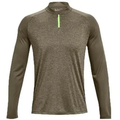 Under Armour Tech 2.0 Zip Neck Blade Collar Sweater - Green