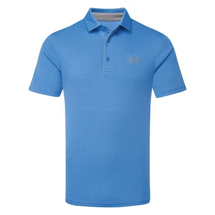 Under Armour Tech Golf Polo Shirt Aegean Blue/Graphite 1290140-430