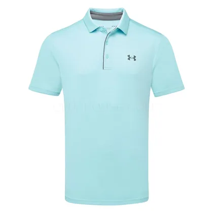 Under Armour Tech Golf Polo Shirt Blue Haze/Pitch Grey 1290140-429