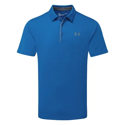 Under Armour Tech Golf Polo Shirt Varsity Blue/Pitch Grey 1290140-427