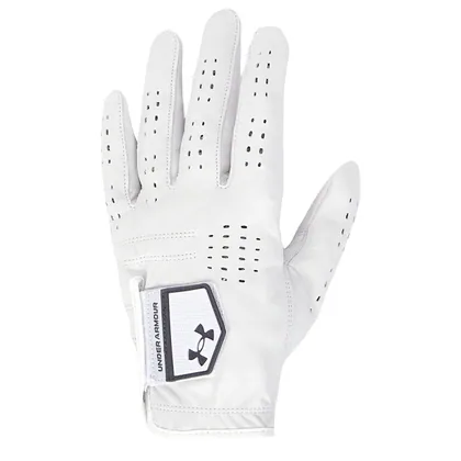 Under Armour Tour Golf Glove White/Castlerock 1382003-100 (Right Handed Golfer)