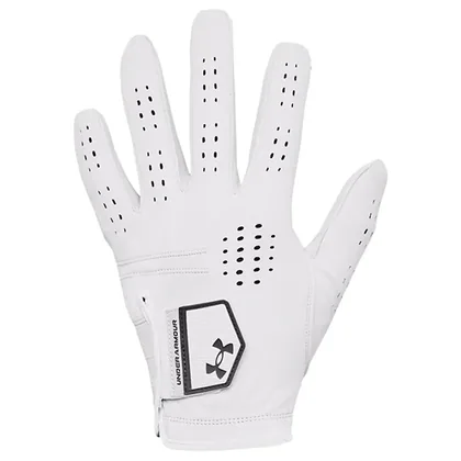 UNDER ARMOUR UA DRIVE TOUR GOLF GLOVE - WHITE
