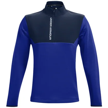 UNDER ARMOUR UA STORM DAYTONA 1/2 ZIP JUMPER - NAVY / ROYAL