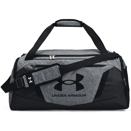 UNDER ARMOUR UNDENIABLE 5.0 MEDIUM DUFFLE BAG - PITCH GREY / BLACK