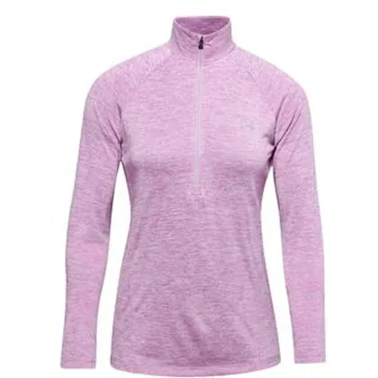 Under Armour Womens Tech Twist Half Zip Golf Top - Purple