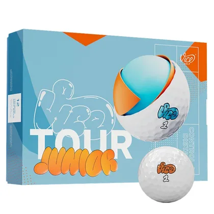 Vice Junior Tour Golf Balls White