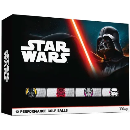 VOLVIK POWER SOFT LTD EDITION STAR WARS GOLF BALLS - WHITE