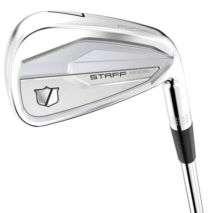 Wilson 2024 Staff Model CB Golf Irons Steel Shafts Left Handed