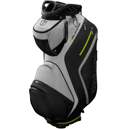 WILSON 2026 ALPINE GOLF CART BAG - LIGHT GREY / BLACK