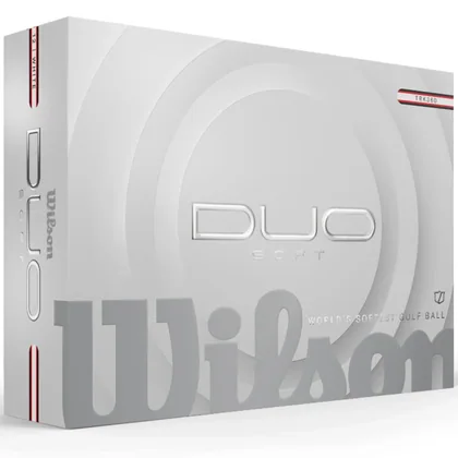 WILSON 2026 DUO SOFT TRK360 GOLF BALLS - WHITE