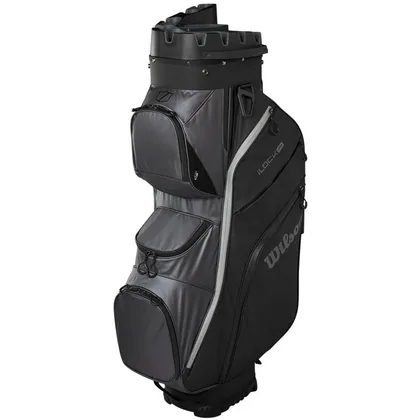 WILSON 2026 I-LOCK 4 GOLF CART BAG - BLACK / GREY
