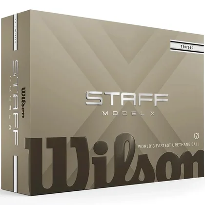 WILSON 2026 STAFF MODEL X TRK360 GOLF BALLS - WHITE