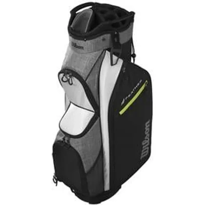 Wilson Feather Golf Cart Bag Black/Grey/White