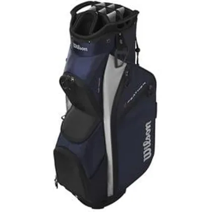Wilson Feather Golf Cart Bag Navy/Silver