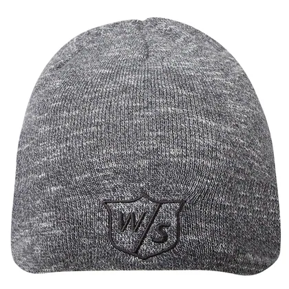WILSON STAFF MENS ECO SKULL GOLF BEANIE - GREY