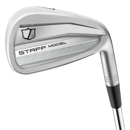 Wilson Staff Model CB Golf Irons Steel Shafts Left Handed (Custom Fit)