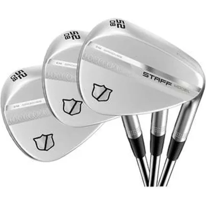 Wilson Staff Model ZM Wedge Bundle Set - Satin Chrome