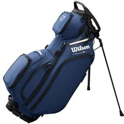 Wilson Talus 14 Way Golf Stand Bag - Navy/White